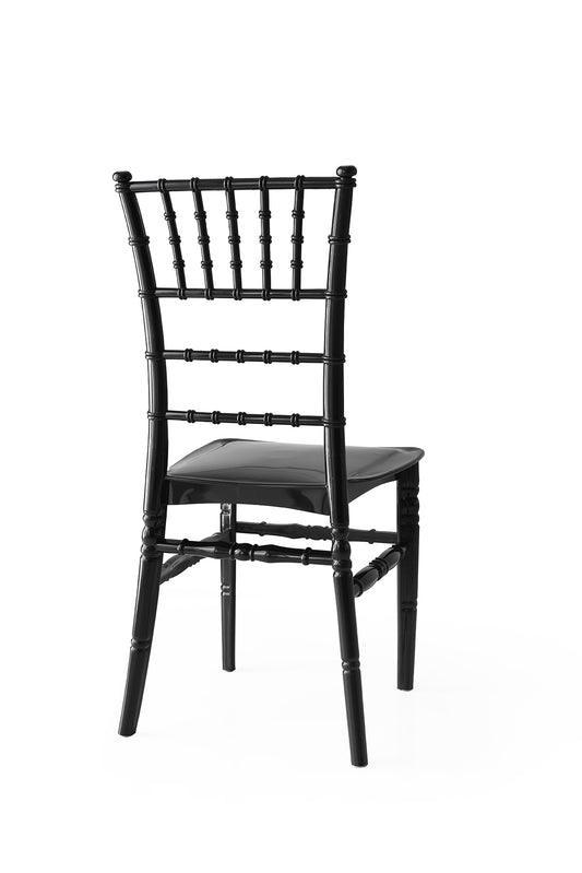 Sedia Chiavari modello Tiffany Nero