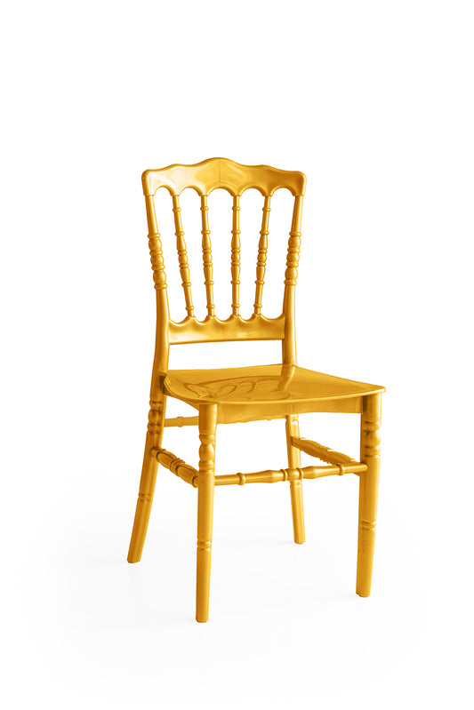 Sedia Chiavari modello Napoleon Gold