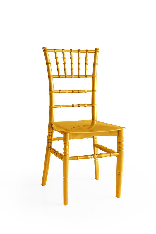 Sedia Chiavari modello Tiffany Gold