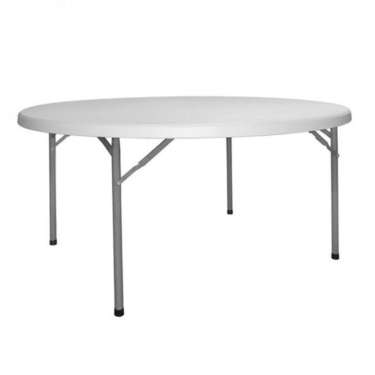 Tavolo in plastica, piano fisso e gambe pieghevoli 180 cm (10-12 persone)